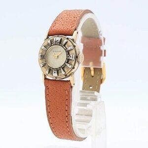 Vintage 1950 Bulova Berkshire Ladies Mechanical Wristwatch 8 AC Swiss 10k RGP